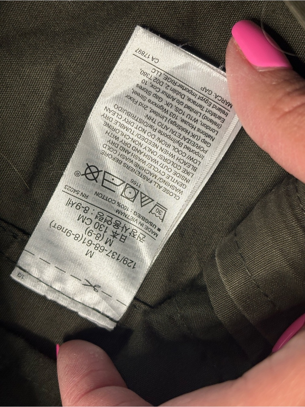 New with tags, kids size 8 Gap brand jacket, #K1273 - Picture 5 of 5